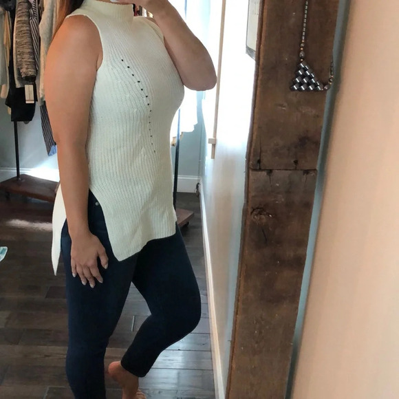 Ultra Flirt NWT XS tunic mock turtleneck sweater - Picture 10 of 11